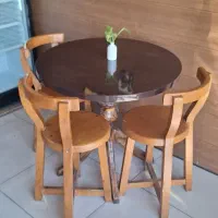 میز و صندلی چوبی