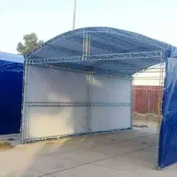 اجاره و فروش اسپیس فریم چادر و بست غرفه وقاب بنر