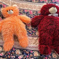 عروسک خرس خیلی شیک و خیلی جذاب معاوضه با پرنده