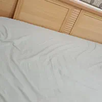 تخت دو نفره ام دی اف همراه تشک و پاتختی|تخت و سرویس خواب|اهواز, بهارستان|دیوار