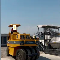 غلتک هپکو ۹ چرخ لاستیکی