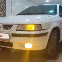 سمند lx ساده مدل 1387 سفید|خودرو سواری و وانت|قزوین, |دیوار
