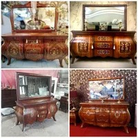 ست آینه کنسول و میز تلویزیون معرق