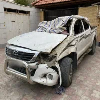 هایلوکس ۲۰۱۴ تصادفی