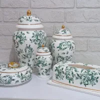 تولید ظروف سرامیکی با پرداخت دو و سه مرحله ای