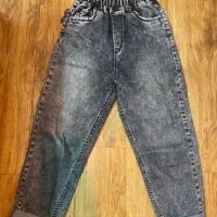 کت جین و شلوار مام استایل ذغال سنگی|کفش و لباس بچه|مشهد, سجاد شهر|دیوار