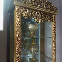 ویترین سالم وتمیز بدون شکستگی وخط وخش|بوفه، ویترین، کنسول|رشت, منظریه|دیوار