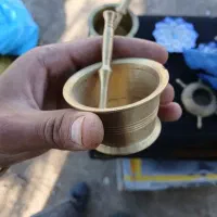 سینی لیوان پارچ هاونگ مسی برنجی قدیمی