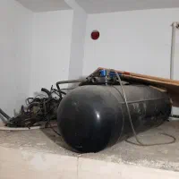 کپسول گاز ماشین lpj ال پی جی تمیز و نو