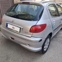 پژو ۲۰۶ تیپ ۲ نقره ای|خودرو سواری و وانت|کرج, کمالشهر|دیوار