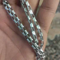 گردنبند نقره ابکاری شده ترک