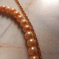 گردنبند مروارید با پلاک سنگ|بدلیجات|اصفهان, ملک‌شهر|دیوار