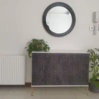 جاکفشی نو با آیینه|جاکفشی، کمد، دراور|شیروان (خراسان), |دیوار