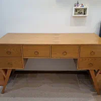 میز کار و تحریر چوب راش ۱۶۰ ،سفارشی ساز کم‌کارکرد