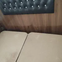 تخت و خواب ام دی اف دو نفره همراه با تشک|تخت و سرویس خواب|مهاباد (آذربایجان غربی), |دیوار