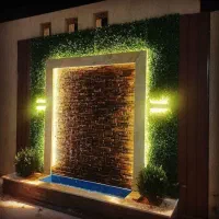 آبنما باربیکیو  نرده سنگی