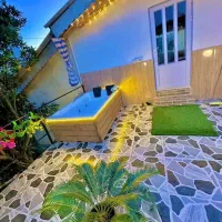 اجاره روزانه ماهاانه ویلای جنگلی دوخوابه جکوزی دار