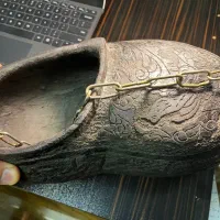 کشکول ساعت ناندان مسی آواژور