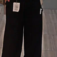 شلوار بگ پارچه ای