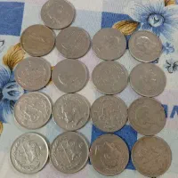 12عدد سکه بیست ریال شاهی