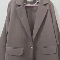 کت رنگ خاکی