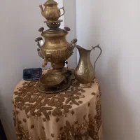 سماور طلایی جنس خوب نو|سماور، چایساز، قهوهساز|همدان, |دیوار