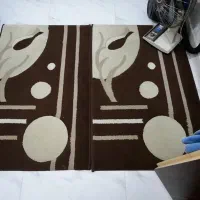 فرش یک در یک نیم تمیز شسته شده