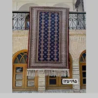 فرش دستبافت ظهیرشاهی آبی مرینوس