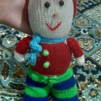 عروسک بافتنی کار دست