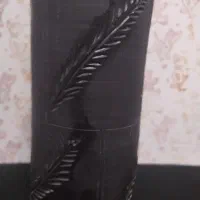 گلدان مشکی بزرگ
