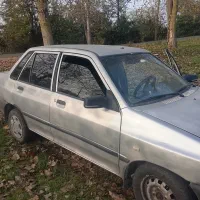 پراید۸۶ نقره ای شاسی سالم بدون ترک|خودرو سواری و وانت|رشت, فلسطین|دیوار