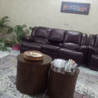 مبل راحتی ایتالیایی چرم جک دار