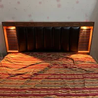 تخت دونفره خارجی ۱۶۰ *۲۰۰ همراه با دراور دو نفره