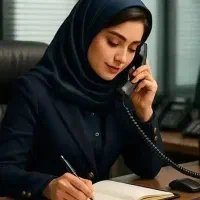 استخدام خانم جوان مسلط به زبان انگلیسی