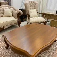 مبل و میز نهار خوری سلطنتی ۸ نفره به اضافه کاناپه|مبلمان خانگی و میز عسلی|رشت, فرزانه|دیوار
