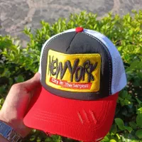 کلاه پشت New York زاپ دار