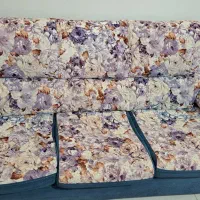 مبل هفت نفره رنگ شاد کاملا راحتی تر تمیز|مبلمان خانگی و میز عسلی|چابهار, |دیوار