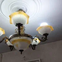 لوستر|لوستر و چراغ آویز|مشکیندشت, |دیوار