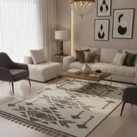 فرش طرح فرانسوی مدرن وشیک