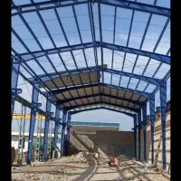 شیروانی خرپا ویلایی پوشش سوله ایرانیت ورق پانل