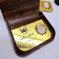 نگین متبرک حرم امام حسین و حضرت عباس