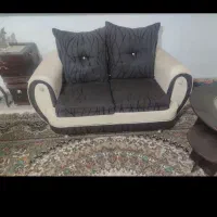 سرویس مبل ۷نفره چرم سالم ومرتب