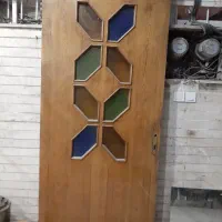درب چوبی