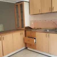 کابینت فلزی درب mdf با سینک وهود