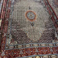 فرش ماهی گل ابریشم ۶ متری
