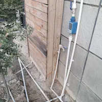 لوله کشی آب فاظلاب سرد گرم نصب پمپ تانکر|خدمات پیشه و مهارت|هشتگرد, فاز ۷ مهستان|دیوار