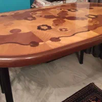 میز غذاخوری ۶نفره معرق کاری