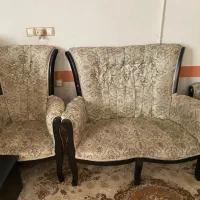 مبل ۷ نفره استیل استوک بدون شکستگی و خرابی