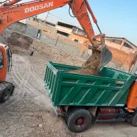 حمل نخاله مینی بیل کمپرسی ناخاله ماسه شسته مخلوط|خدمات حمل و نقل|شیراز, آزادگان|دیوار