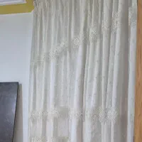 پرده سالم با چوب پرده